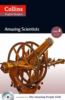 Collins English Readers 4 - Amazing Scientists with CD (do vyprodání zásob)