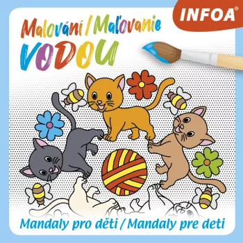Malování / Maľovanie vodou - Mandaly pro děti / Mandaly pre deti (CZ/SK vydanie)