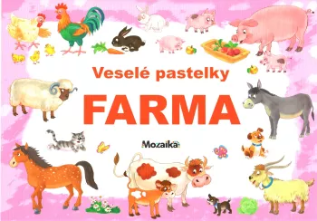 Mozaika - Veselé pastelky - Farma