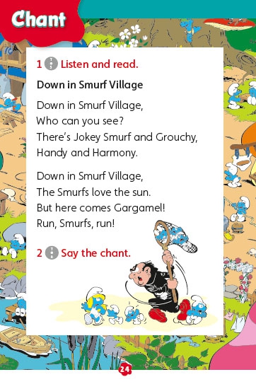 Popcorn ELT Readers Starter: the Smurfs - Meet the Smurfs