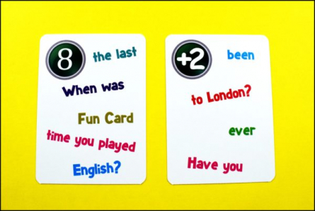 Creativo - Fun card English My 50 questions part three