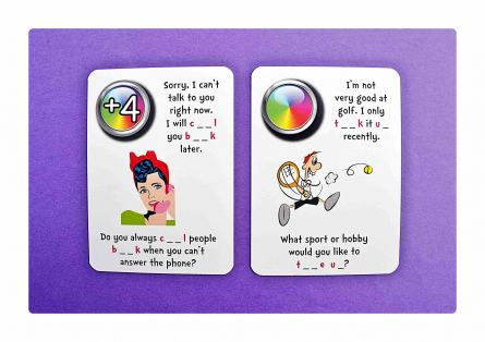 Creativo - Fun card English Phrasal Verbs 2