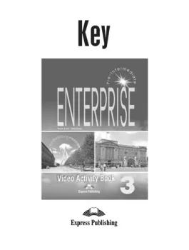 Enterprise 3 Pre-Intermediate - DVD/Video Activity Book Key