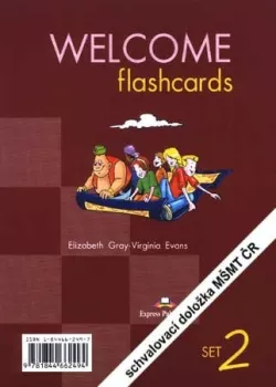 Welcome 1 - picture flashcards - set 2 - laminated (do vyprodání zásob)