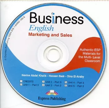 Business English Marketing and Sales - class CD