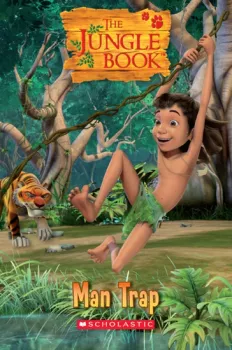 Popcorn ELT Readers 1: The Jungle Book - Man Trap 1 with CD (do vyprodání zásob)
