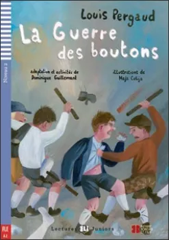 ELI - F - juniors 2 - Le Guerre des boutons - readers + CD