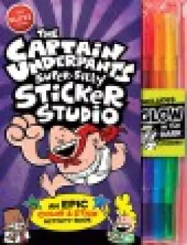  Klutz - The Captain Underpants Super-Silly Sticker Studio (VÝPRODEJ)