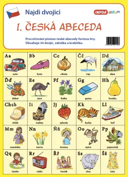 Najdi dvojici - ČJ-1. Česká abeceda
