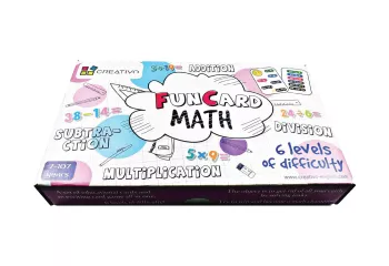 Creativo - Fun Card Math (Addition, Subtraction, Multiplication, Division)