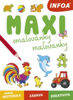 Maxi omalovánky/maľovanky (CZ/SK vydanie)